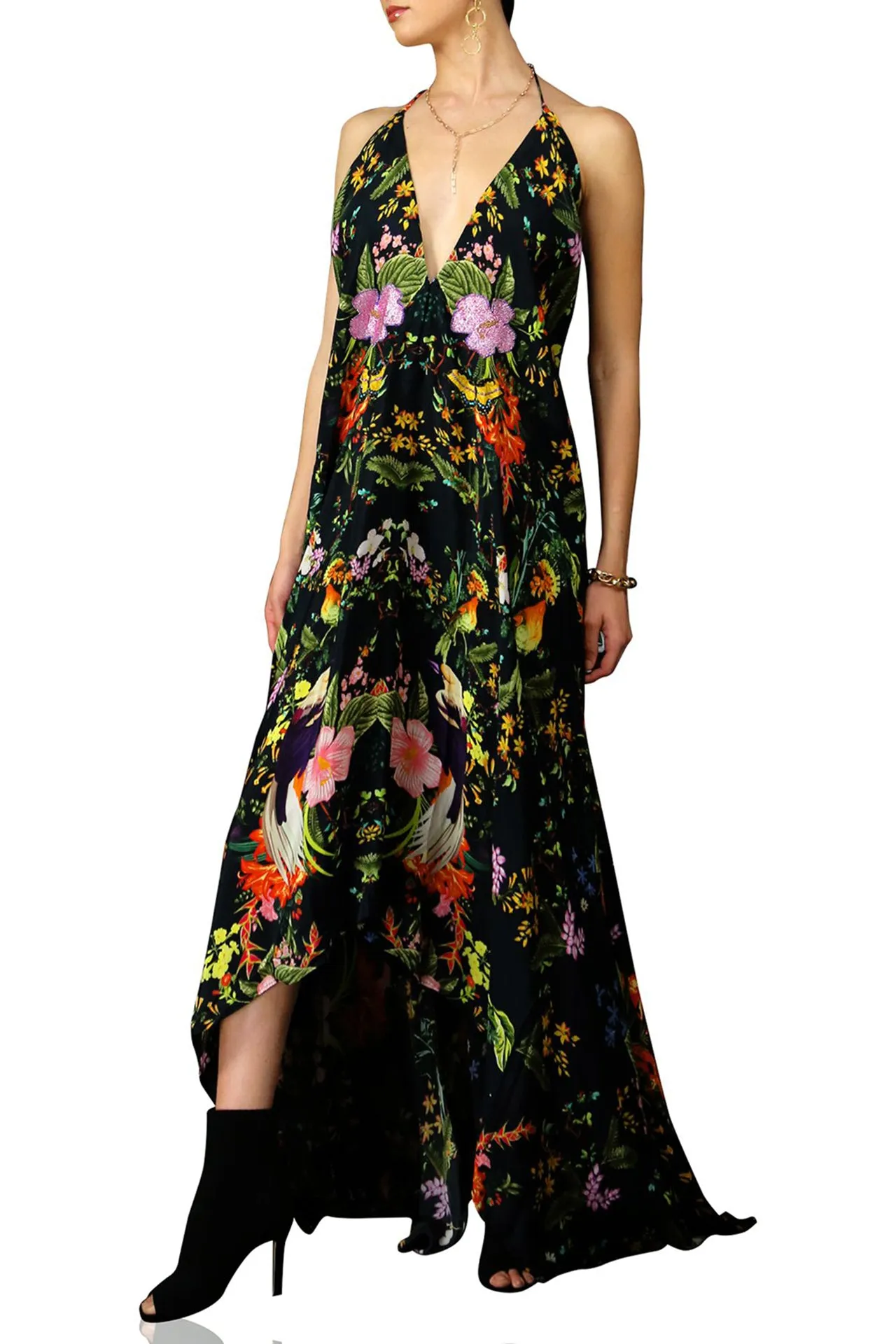 Black Floor Length Dress