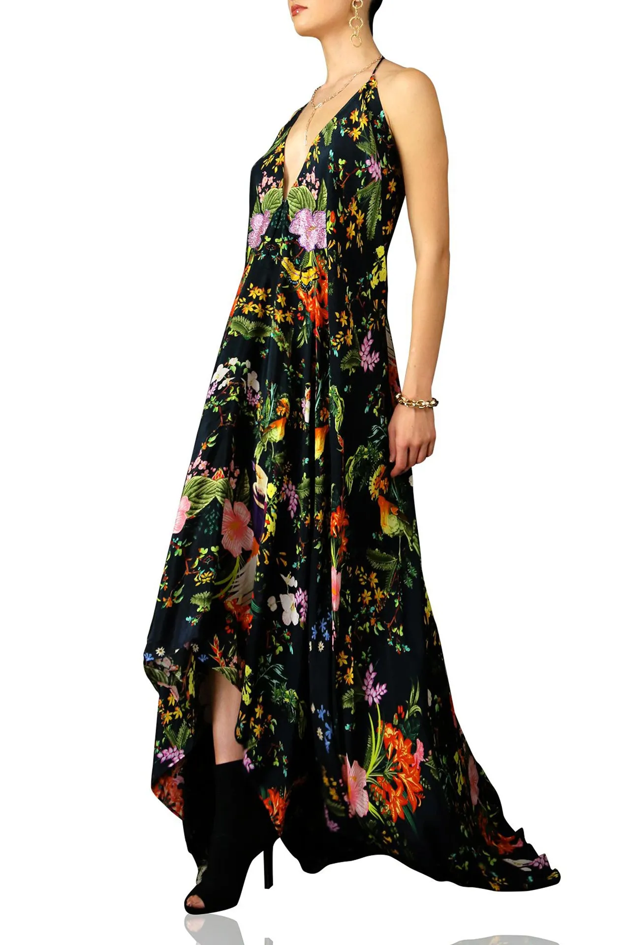 Black Floor Length Dress