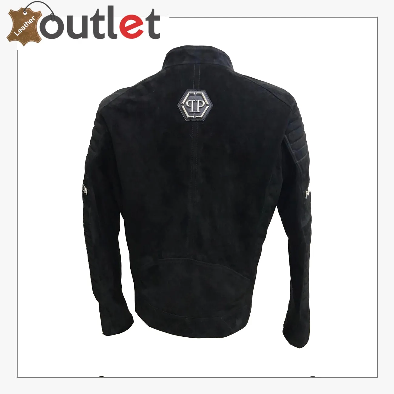 Black Suede Leather Jacket