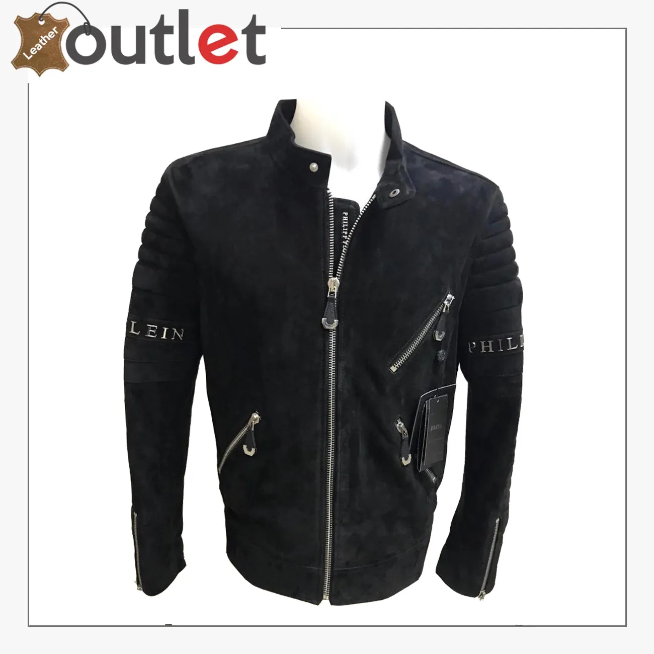 Black Suede Leather Jacket
