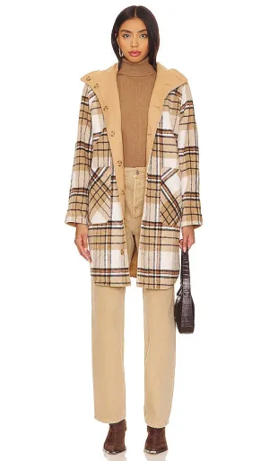 BLANKNYC Reversible Peacoat in Ivory