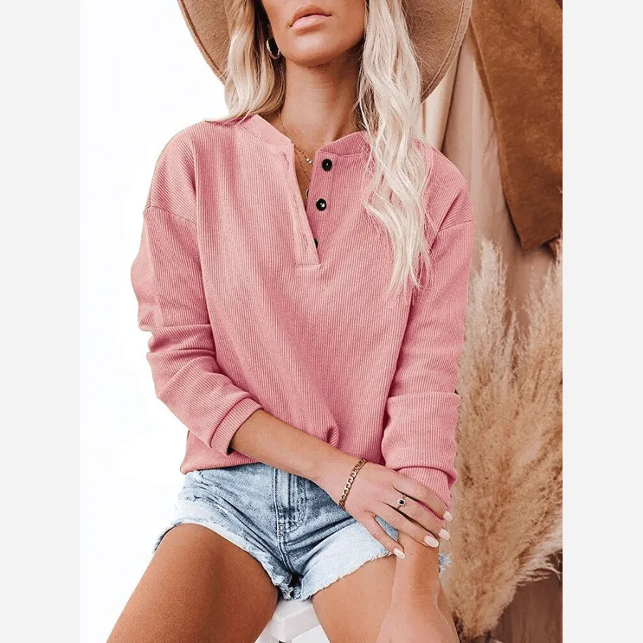Casual Button Up Long Sleeve Shirt
