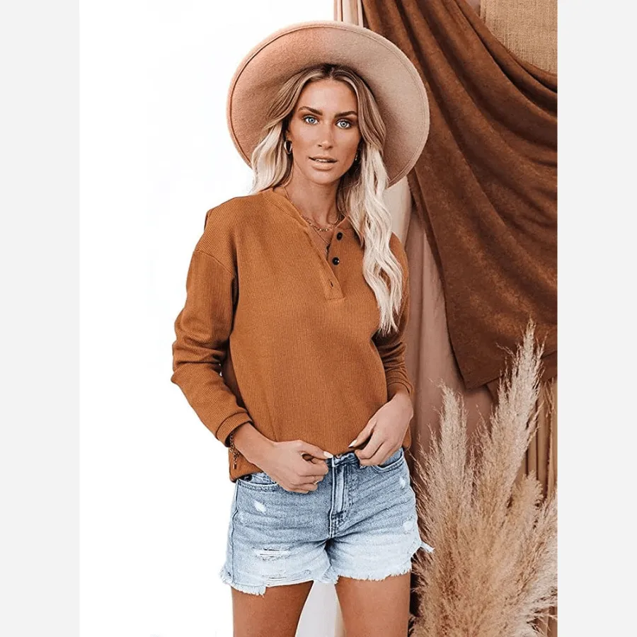Casual Button Up Long Sleeve Shirt
