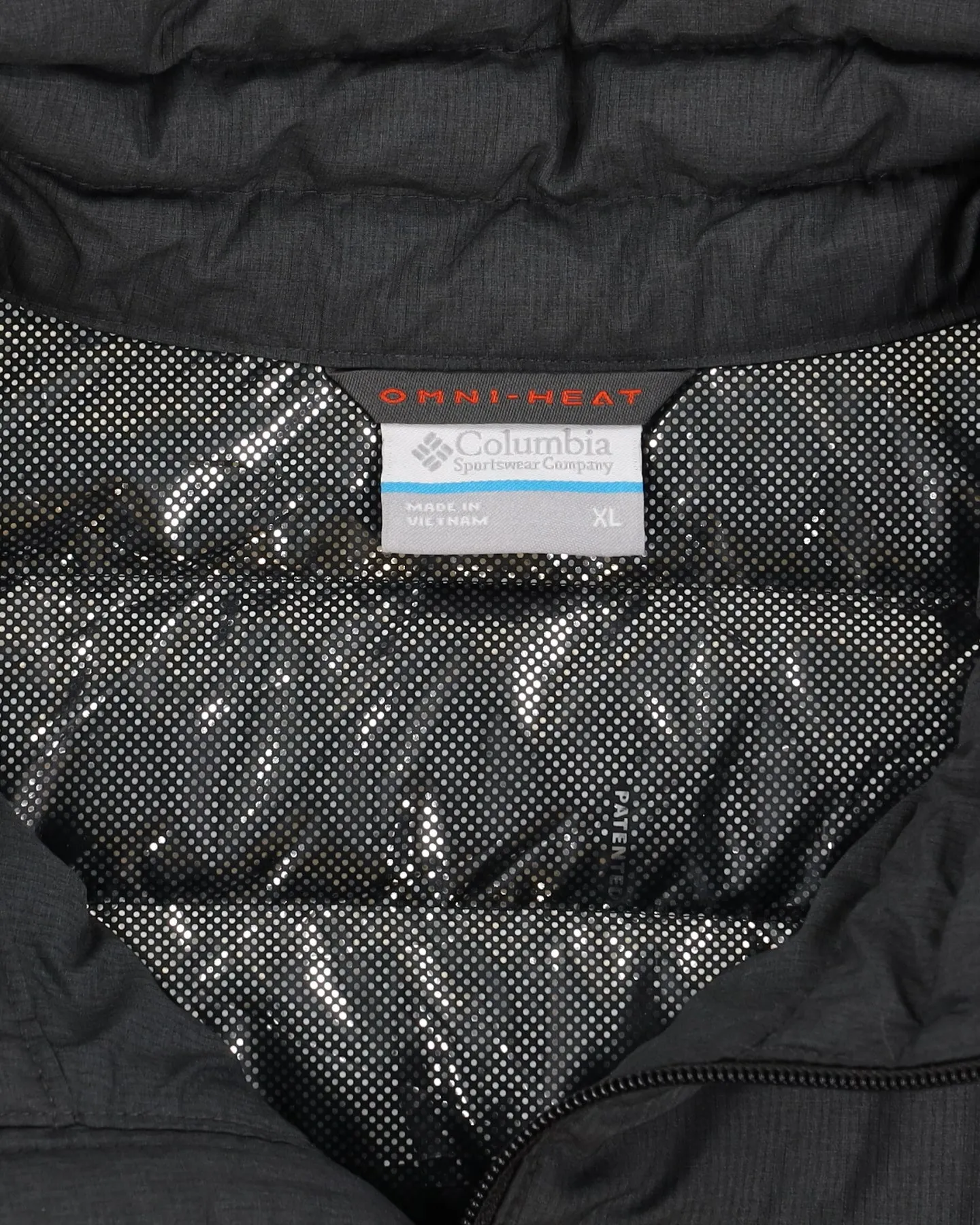 Columbia Turbodown Dark Grey Puffer Jacket - XL