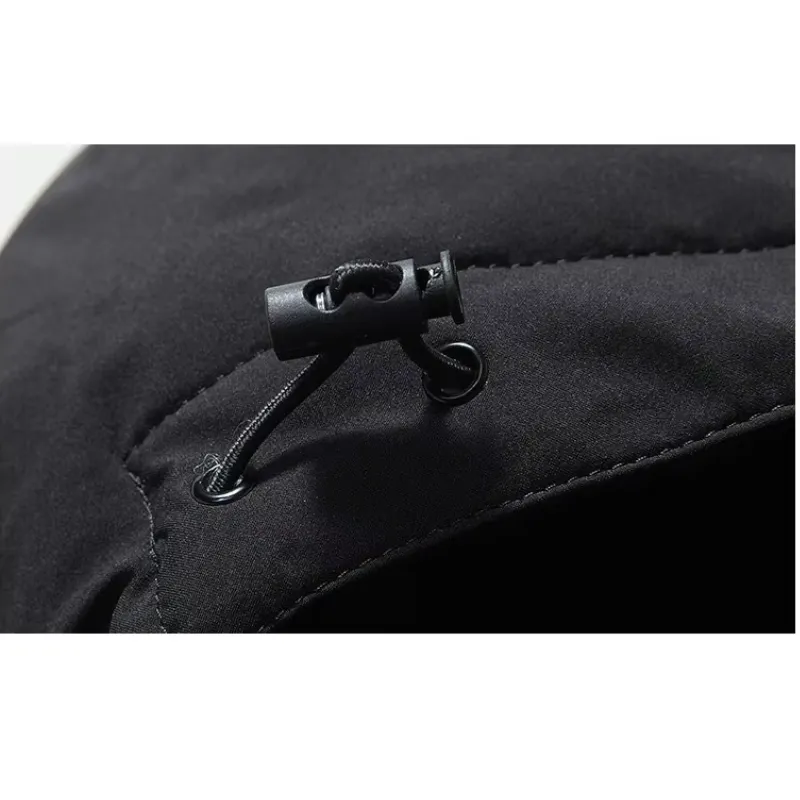 Darnick - Puffer Jacket Heren Lang met Bont Capuchon, Winddicht, Geïsoleerd & Warm