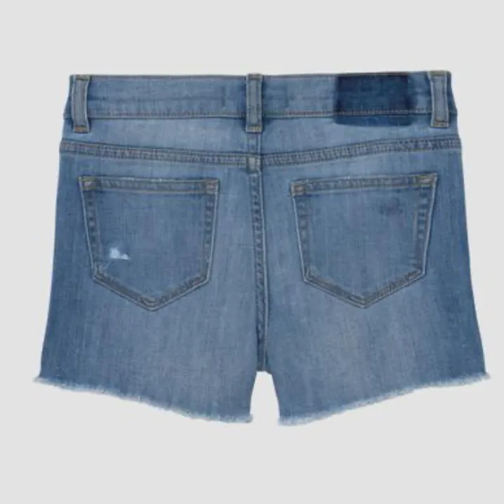 DL1961 Girls Frost Distressed Lucy Short
