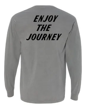 ENJOY THE JOURNEY LONGSLEEVE - GRAY - SIZE SMALL (ONLY 3 LEFT)