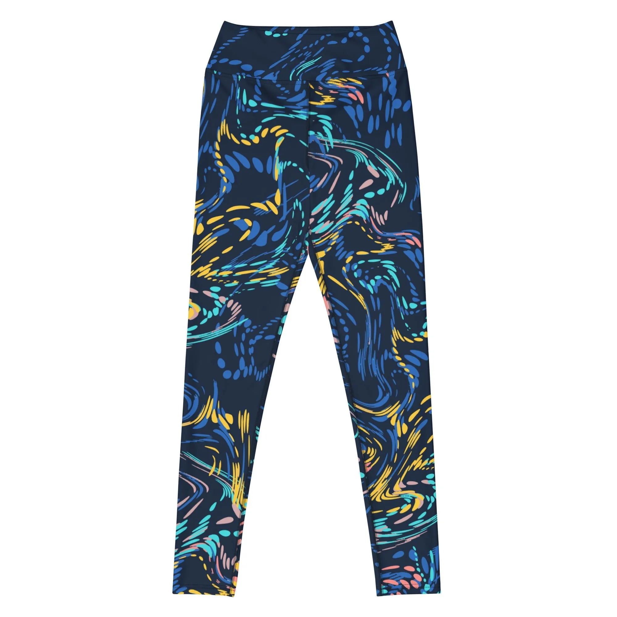 High Rise - Swirls in Blue