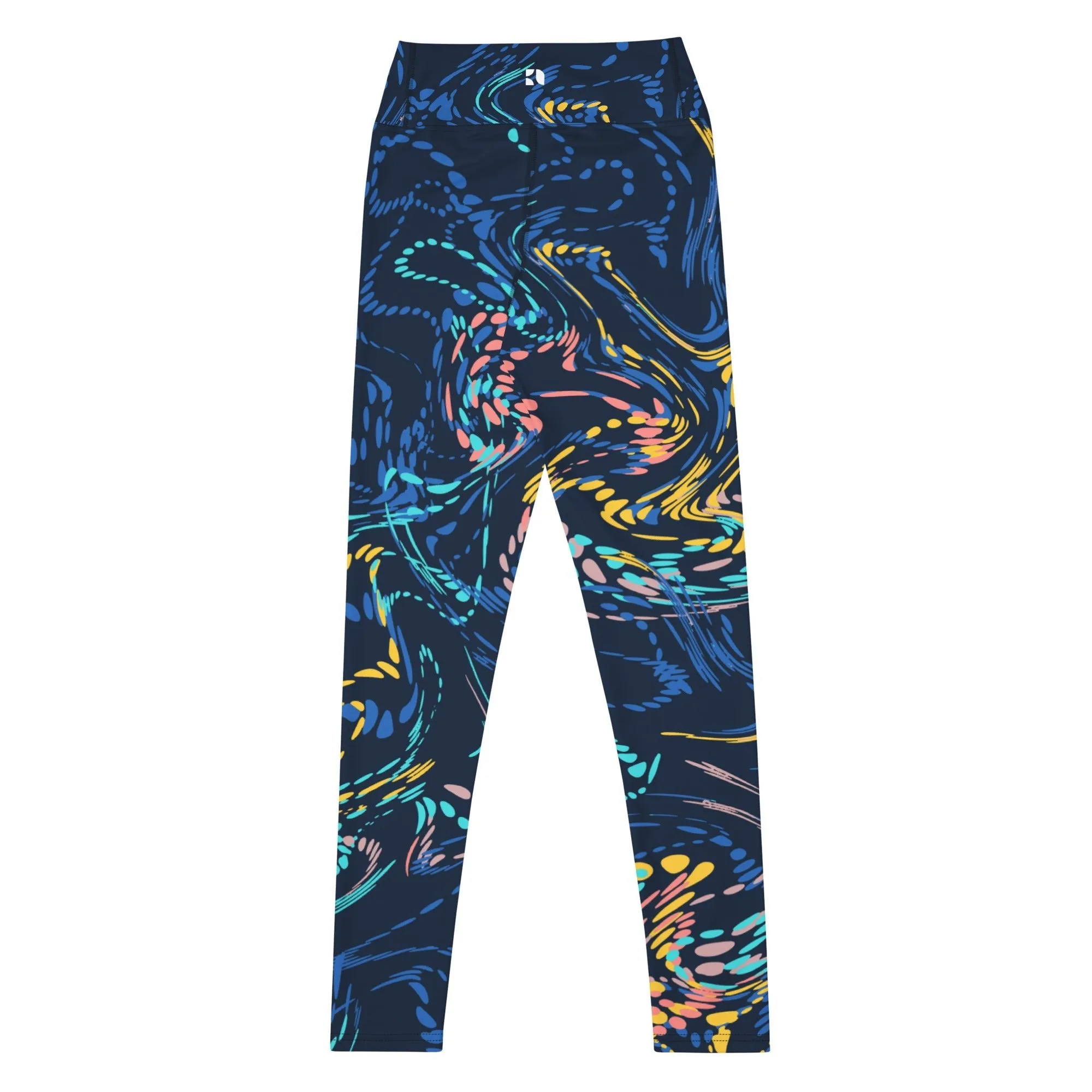 High Rise - Swirls in Blue