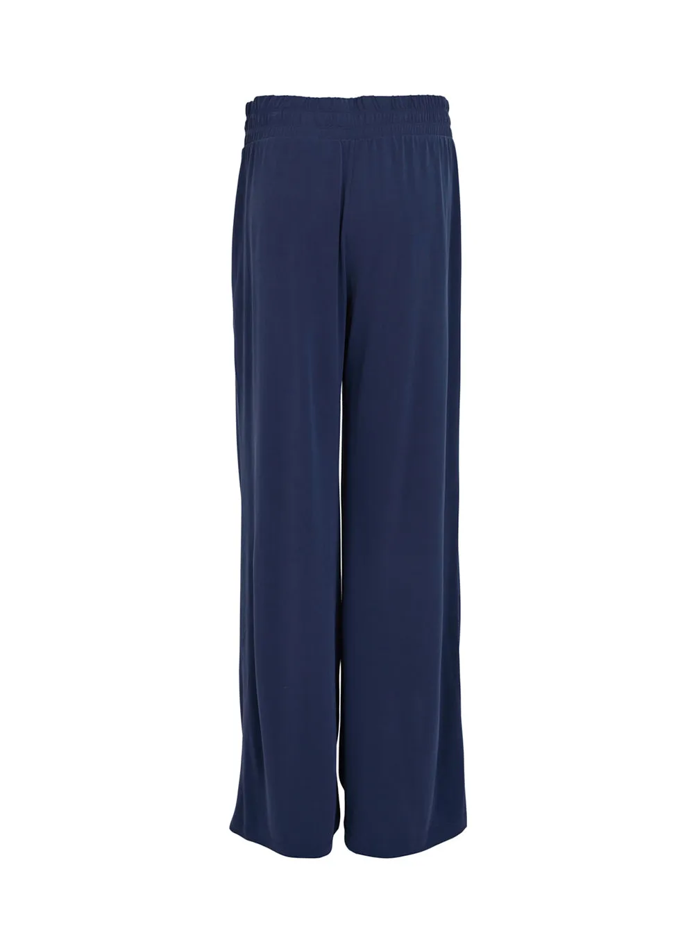 Highline Jersey Relaxed Wide Leg Pants (Peacoat)