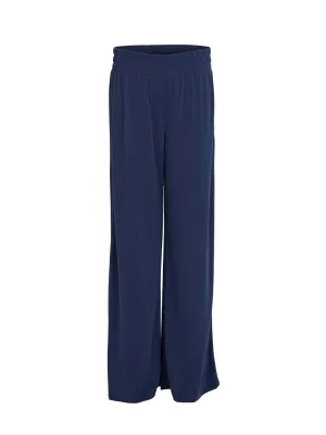Highline Jersey Relaxed Wide Leg Pants (Peacoat)
