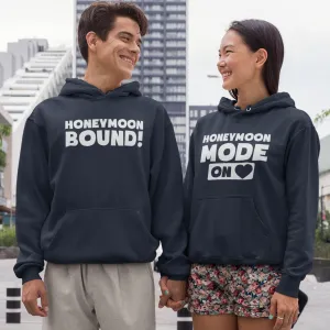 Honeymoon Bound & Honeymoon Mode On - Perfect Couple's Matching Outfits Set