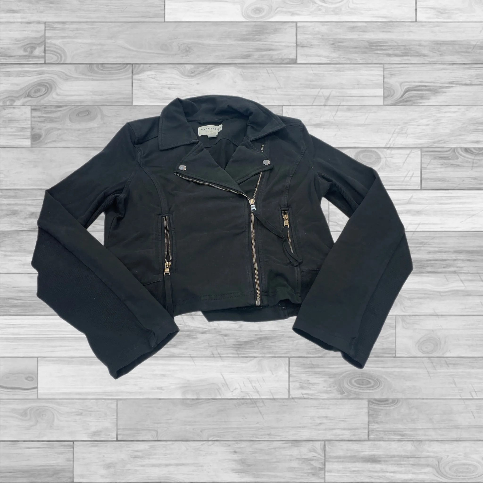 Jacket Moto By Marrakech In Black, Size: M
