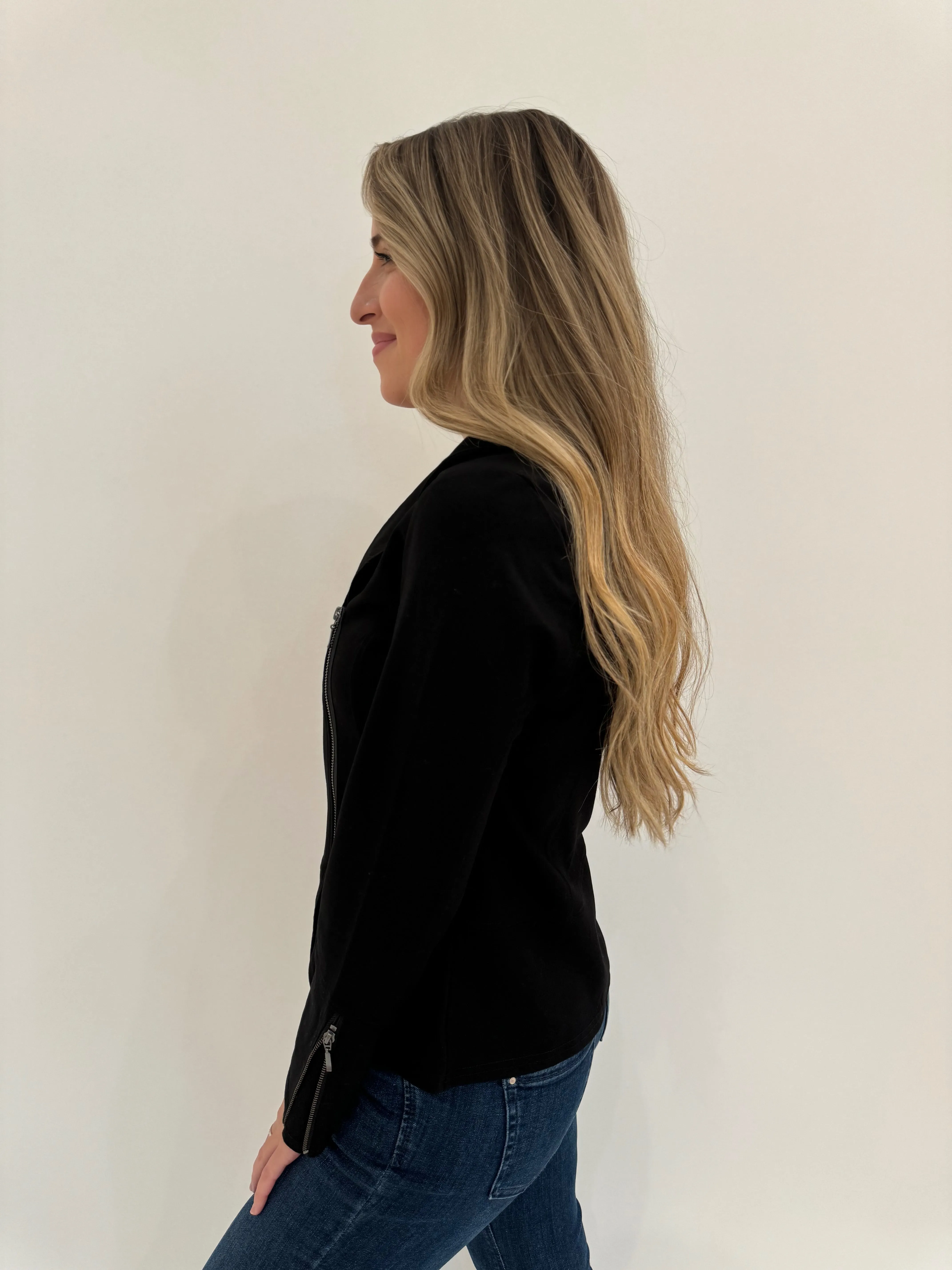 Livy Zip Moto Jacket
