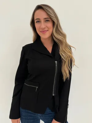 Livy Zip Moto Jacket