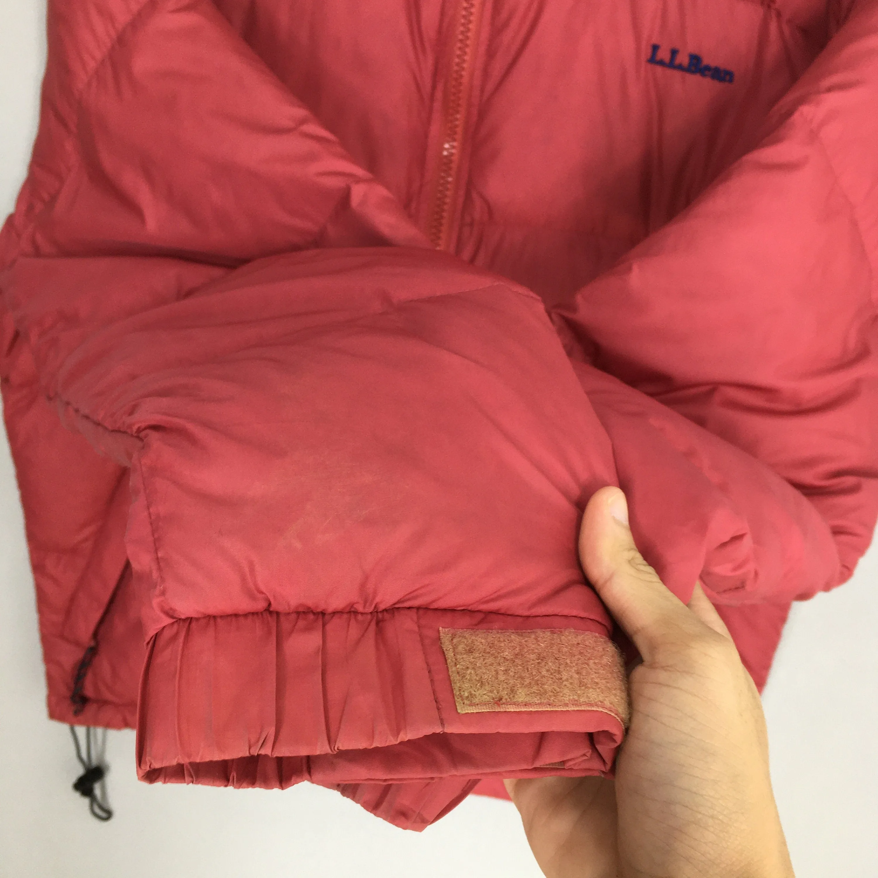 LL Bean Bomber Goose Down Jacket Small