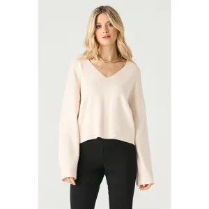 LS V-NECK SWEATER