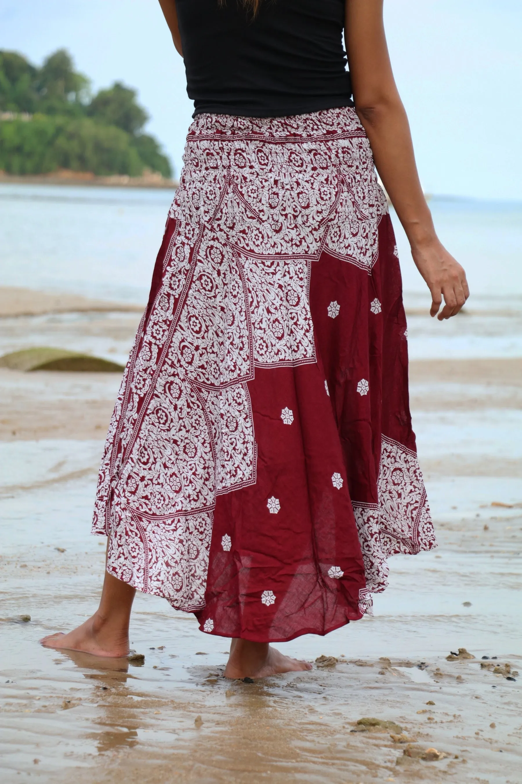 Maxi Dresses Women Long Skirt Mandala Boho Beach Gypsy Bohemian Festival