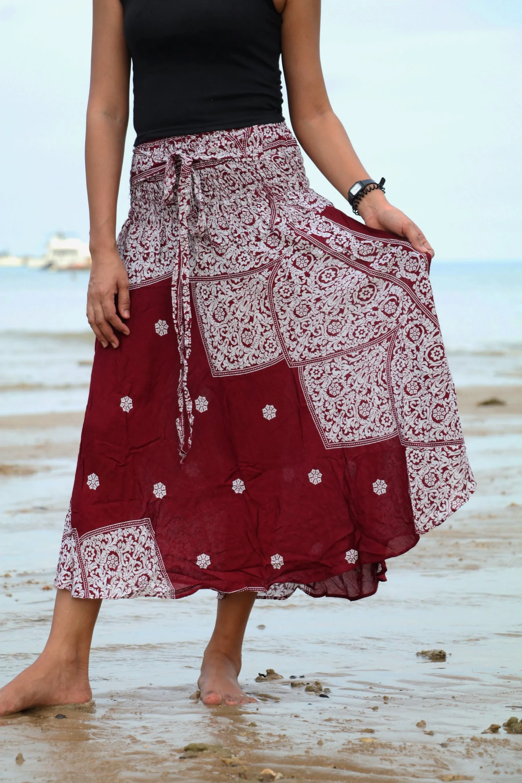 Maxi Dresses Women Long Skirt Mandala Boho Beach Gypsy Bohemian Festival