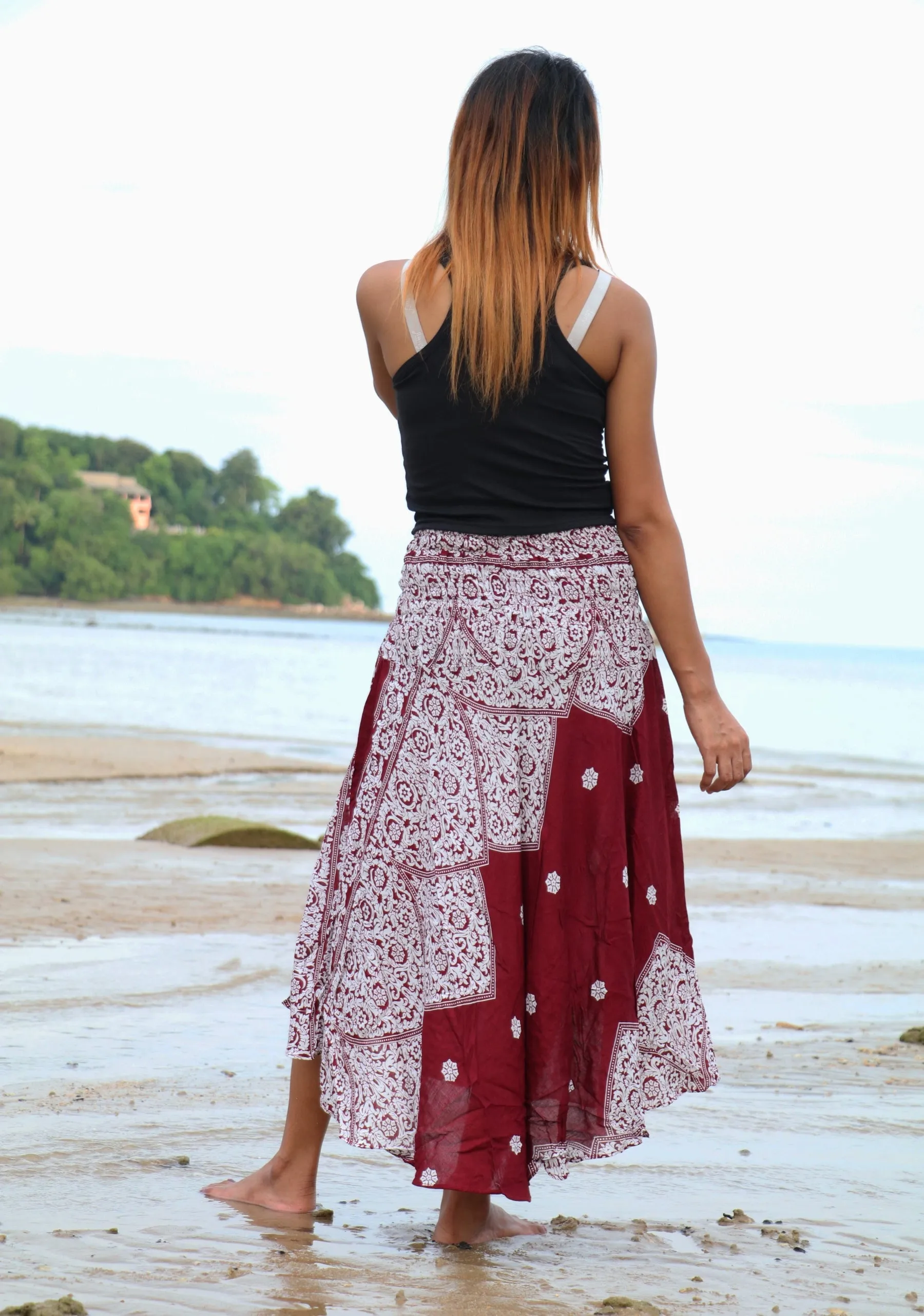 Maxi Dresses Women Long Skirt Mandala Boho Beach Gypsy Bohemian Festival