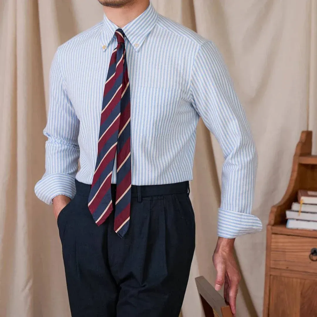 Oxford style casual cotton shirt