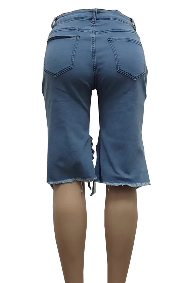 PM0346 Bermuda Denim Shorts