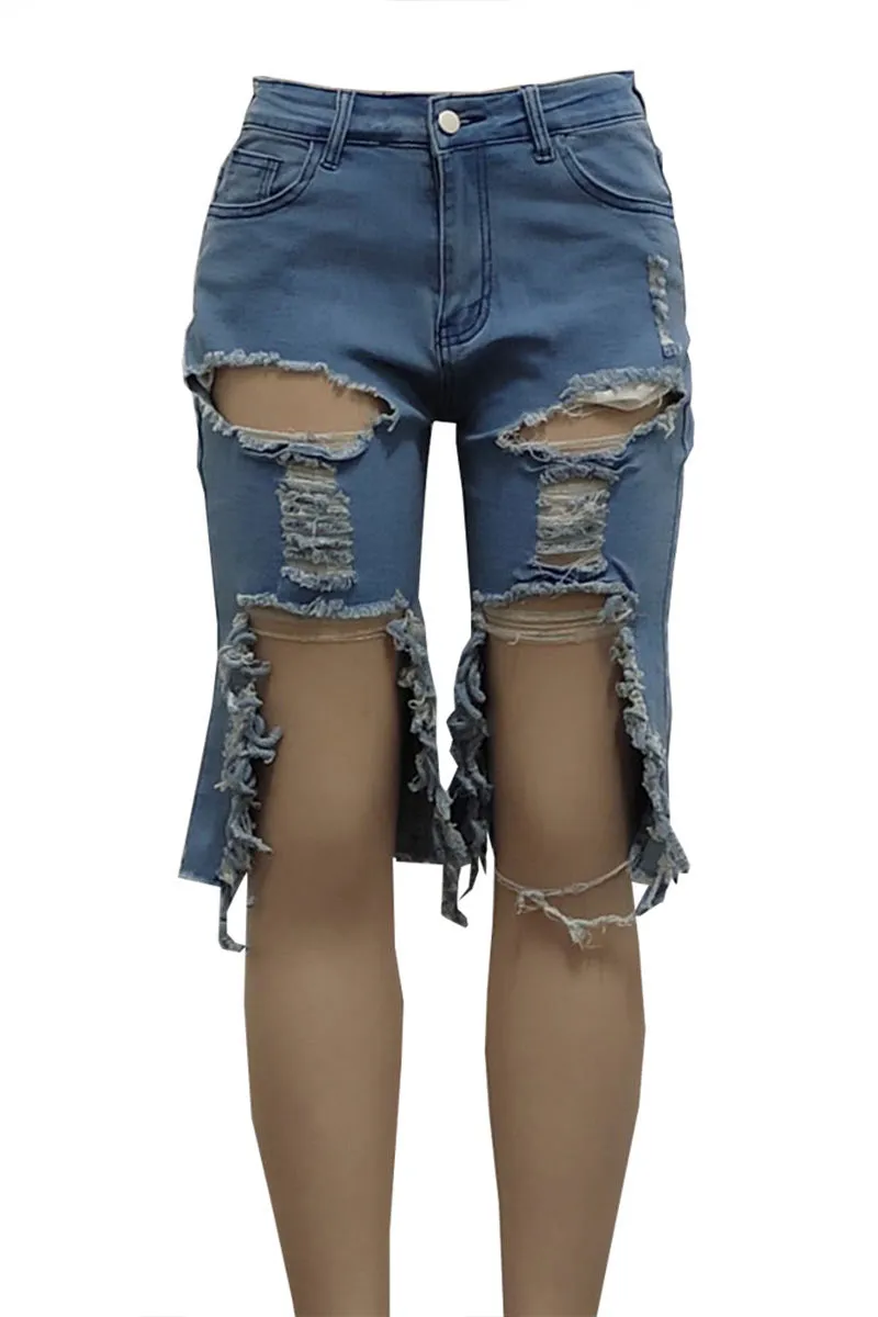 PM0346 Bermuda Denim Shorts