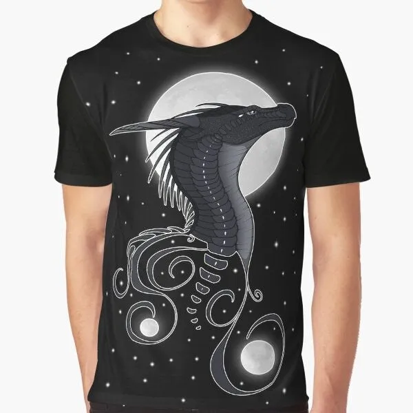 "Darkstalker - Wings of Fire Graphic T-Shirt"