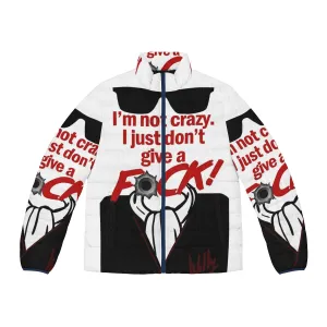 "I'm Not Crazy" Retro 80s Puffer Jacket - Night of the Comet Inspired