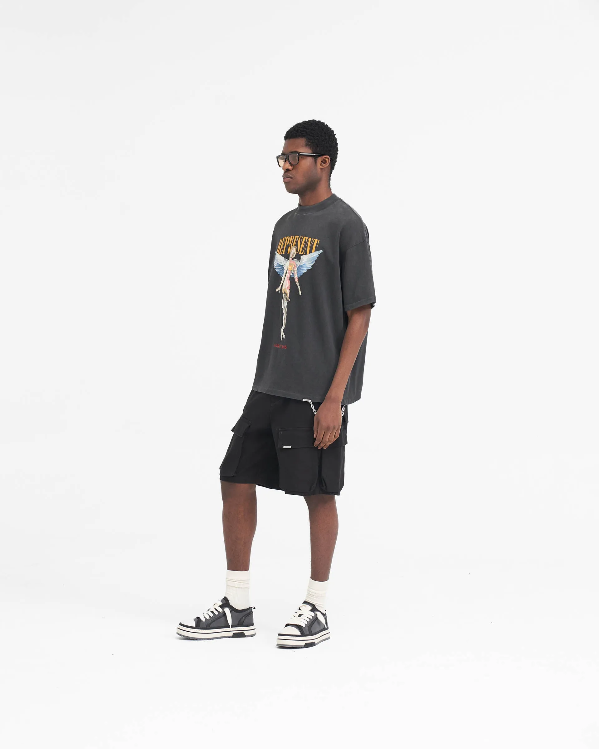 Reborn T-Shirt - Aged Black