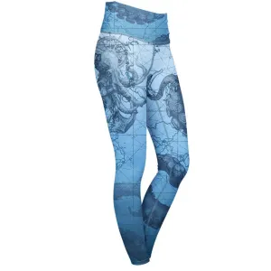 Sea Beast High Waisted Leggings