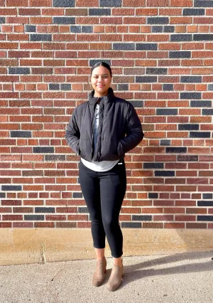 STACCATO- High Neck Puffer Jacket