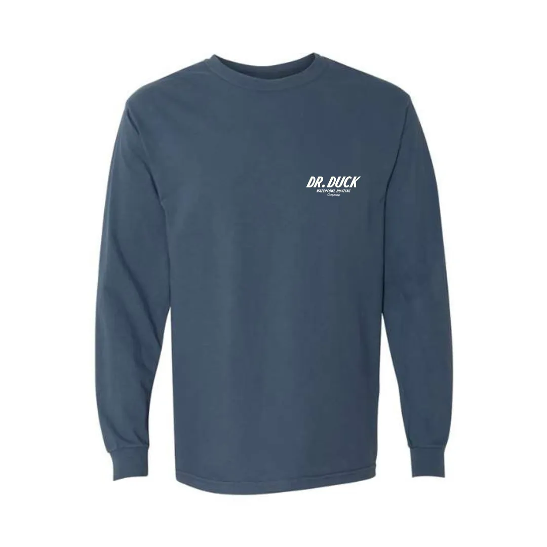 THE RETRIEVE LONGSLEEVE - BLUE (ONLY 5 LEFT)
