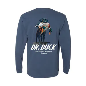 THE RETRIEVE LONGSLEEVE - BLUE (ONLY 5 LEFT)