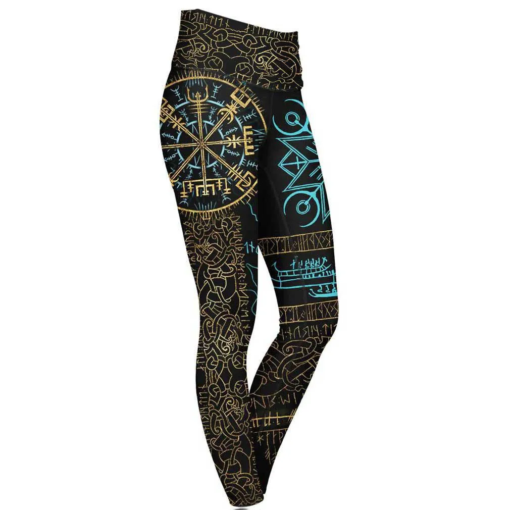 Vegvisir High Waisted Leggings - Limited